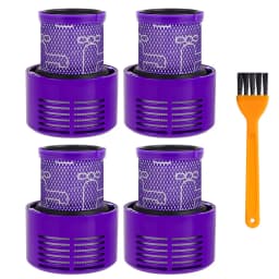 HEPA Filter Spare Parts For Dyson V10 SV12 Cordless Vacuum Cleaner Washable Post Filter Home Cleaning Accessories Replacement