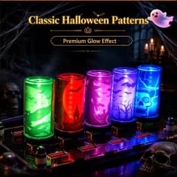 Halloween DecorAITHEA Led Glass Light Usb Night Light Bulb Touch Dimming Usb Night Light For Car Interior Bedroom Home Decor