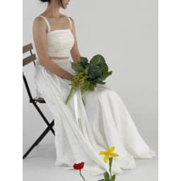 Split Style Suspender Two-piece Set Light Wedding Dress Elegant Banquet Engagement Certification Party Dress Customized