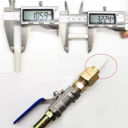 Sandblaster Nozzle for Valve Type Sand Blasting Gun Portable Sandblasting Tanks