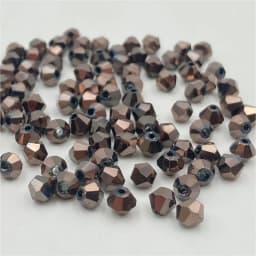 Faceted Austria 3 4 6mm Bicone Crystal Beads Spacer Glass Beads for Bracelet Necklace DIY Jewelry Making