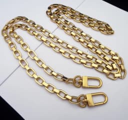 Gold Interchangeable Bag Chain Shoulder Strap Purse Chain Accessories Purse Straps Shoulder Cross Body Replacement Buckles