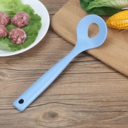 Non-Stick Meatball Maker Spoon Meat Baller Elliptical Leakage Hole Meat Ball Mold Meat Tool Kitchen Utensil Gadget