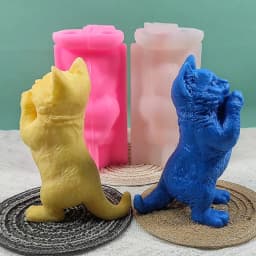 Silicone Molds for Candle Making Epoxy Casting Molds for Making Candles Desktop Ornaments Mold