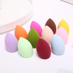 1Pcs Sponge Cosmetic Puff Bulk Wholesale Beauty Egg Gourd Water Drop Beveled Makeup Egg Soft Make Up Puff Beauty Makeup Tool