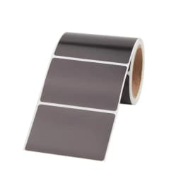 Waterproof Black PP Sticker 30 40 50 60 70 80 90 100mm Vinyl Transfer Carbon Printer Label or For Foil/UV