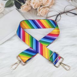 Bag Strap Crossbody Detachable Full-colour Printing Sling Shoulder Strap Holding Strip Adjustable Length Replaceable Bag Band