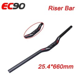 EC90 Full Carbon  Mtb Handlebar 25.4mm 31.8mm Bike Handlebar Carbon Fiber Bicycle Handle Bar 660/680/700/720/740/760mm Riser Bar