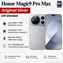 Honor magic9 Pro MAX 5G Snapdragon 8 Elite Extreme Gen6 ARRI 200MP Camera 100W Charger 8800mAh Google 6.8" Honor magic 9 Pro MAX