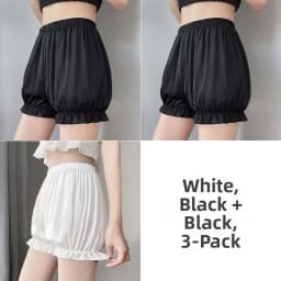 Women's Safety Pants Thin Summer Pumpkin Pants Underwear Anti-exposure Short Shorts That Can Be Worn outside with Skirts