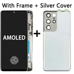 6.8" Super AMOLED For Samsung  S21 Ultra 5G G998 G998U Display Touch Screen Digitizer For Samsung S21Ultra G998B LCD
