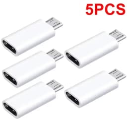 USB Type C Female To Micro USB Male Adapter Type-C Micro USB Charger Convert Connector for Xiaomi Redmi Huawei Phone Converter