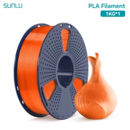 SUNLU 1KG PLA 3D Printer Filament 1.75mm Neatly Wound 3D Printing Filament Fit Most FDM 3D Printers, 1kg Spool (2.2lbs)
