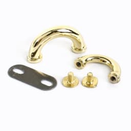 10Pcs Deepeel 14/17mm Metal Bag Arch Bridge D Ring Buckle Strap Hook DIY Handbag Hardware Belt Leather Repair Accessories