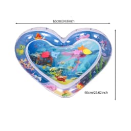 1PC Thickened Cat Water Bed Sensory Playmat in Square Sensor Cat Cooling Mat for Pets Playing Sleeping All Seasons