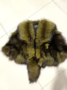 Natural Fox Fur Jacket Shawls Real Fox Fur Jacket Women Winter Natural Fur Vest Fashion Short Coat Shawl Temperament