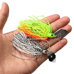 Metal Blade Rubber Jig Head Hook Spinner Bait 7g/9g/12g/14g/21g Fishing Lure Fishhook Pesca Chatter Weedless Wire Spinnerbait