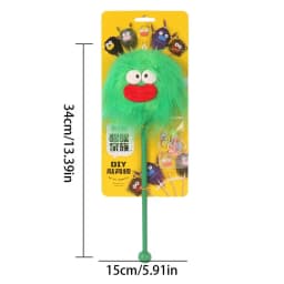 Manual Massage Hammer Cute Plush Massage Hammer Manual Massage Tool Soft Massage Stick Knock Massage Stick For Neck & Waist