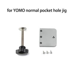 Pocket Plugs Plastic Caps Screw Clamp Drill Bit Sleeve For YOMO Pocket Hole Jig System