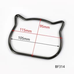 2Pcs Deepeel Metal Bag Handles Purse Sewing Frame Brackets DIY Handcrafted for Women Handbag Replacet Hardware Bags Accessories