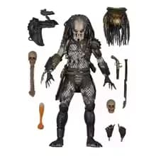 Elder Predator Figure With LED Predator VS Alien Edition Predator Alien Hunter Action Figure Model Collectible Gifts