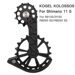 Kolossos Derailleur Pulley Wheel Oversized Bearing 82g for 105 ULTEGRA R9100 R8000 11s & Sram Red Force ETap AXS 12 Speed
