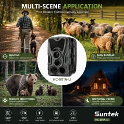 Trail Hunting Camera With 5000Mah Lithium Battery 20MP 1080P IP65 Waterproof Photo Traps 0.3s Wild Surveillance