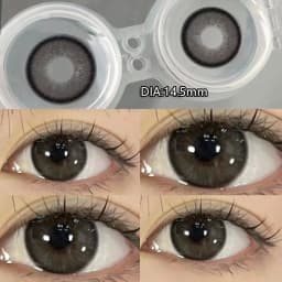 MILL CREEK 1 Pair Eyes Color Lenses with Myopia Prescription High Quality Natural Contact Lenses for Eyes Beauty Pupil Yearly