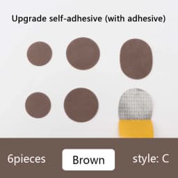 1 Set Heel Protector Adhesive Shoe Patches, Self‑Stick Repair Stickers for Sneakers, Shoe Accessories