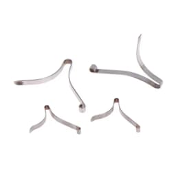 1/2Pcs Scissors Accessories Clip Spring For 58mm 91mm Knife 301 Stainless Steel Spring