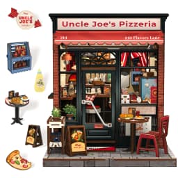Original CUTEBEE Book Nook Kit DIY Doll House Bookshelf Insert Amazing Gift for Child Morita-Ya Japanese Style DIY Miniature Toy