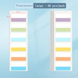 240PCS Sticky Notes Loose-leaf Paper Index Stickers Label Stickers Classification Instructions Sticky Strong Bookmark