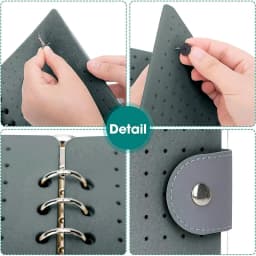 Felt Pin Brooch Display Storage Book DIY Badge Charms Organizer Booklet Metal Badge Chest Souvenir Album Pin Badges Collection