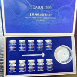 10pcs Copper Peptide Algae Peeling Whitening Melasma Peel Kit Natural Seaweed Bone Plant Extract Mask Rejuvenation Moisturize
