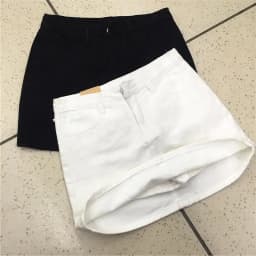 Woman Skirts 2024 Spring and Summer White Wrapped Skirt Denim Female A- line Short Skirt Culottes Mujer Faldas Saias Mulher