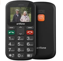 Bar Senior Cellphone Artfone CS181 CS182 CS188 GSM 2G Large Voice Big Button Mobile Phone For Elderly One Key SOS Dual Sim Torch