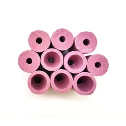 10 Pieces Sandblaster Gun Nozzles Sand Blaster Replacement Cylinder Ceramic Abrasive Tip for Blasting
