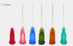 Syringe Dispensing Needle with Luer Lock PP Heat-Resistant Plastic Blunt Tip TT Assorted Plastic Conical Screw Interface Needle