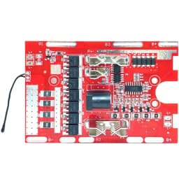 1Pcs 90.5 * 62mm Li-battery Protection Board 21V 7MOS For Electric Tools With Balancing Circuit And Temperature Protection
