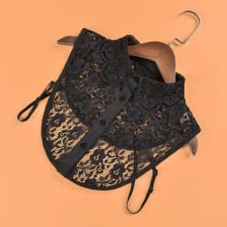 Female Lace Detachable Collar Vintage Solid Fake Collar Lapel Blouse Top Adjustable Women Clothes Ladies False Collar