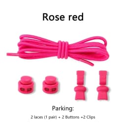 1Pair Elastic Laces Sneakers Shoe Laces Without Tying Unisex Quick Shoelace Round Rubber Bands Lazy Shoelaces Sport Shoestrings