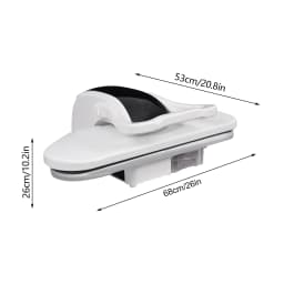 2200W Intelligent Steam Press, Digital Steam Press W/ Multiple Fabric Settings, Steam Iron Press w/ Touchscreen