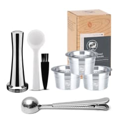 Reusable Capsule For 3 Hearts Modo Lov Tchibo Cafissimo K fee Caffitaly Classic Coffee Maker Refillable Filters Pod Accessories