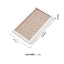 Set Display Case Window Counter Plate Display Jewelry Rack Champagne Jewelry Tray Commercial Display Props Showcase Exhibition