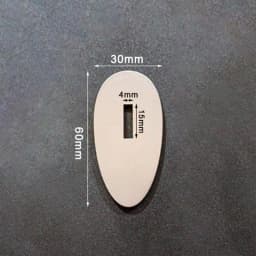1Pc Knife Finger Guard Bolster Pommel Brass Stainless Steel DIY Knife Handle Hand Guard Blanks Fixed Blade Knife Making Parts