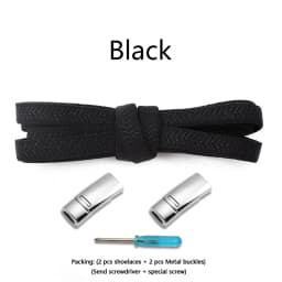 Magnetic Lock Shoelace Without ties Flats Elastic Laces for Sports Unisex 8mm Thick Tennis No Tie Shoe laces Shoes Accessories