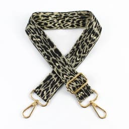 38mm Replacement Handbag Strap Leopard Shoulder Straps Adjustable Crossbody Belts for DIY Women Bag Belt Replace Accessories