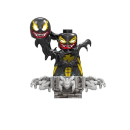 Blind Box Mini Building Blocks TV6204 Figures Big Goblin Spiderman Iron Man Venom Captain Hawk Deadpool Armor Christmas Gift Toy