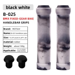 MOTSUV Bicycle Handlebar Grips Non-Slip Soft Rubber Mountain Bike Grips For 22.2mm Handlebar Scooter Tricycle BMX Handle Bars