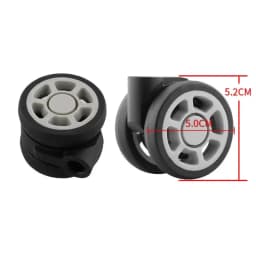 Luggage Wheel for Rimowa Replair Wheels Replacement Silent Suitcase Travel Accessories Silent Universal Wheel